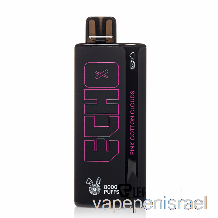 חד פעמי Vape Israel Echo 8000 ענני כותנה ורודים חד פעמיים